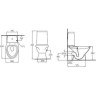Унитаз IDEAL STANDARD Skanitet V335101 с крышкой-сиденьем
